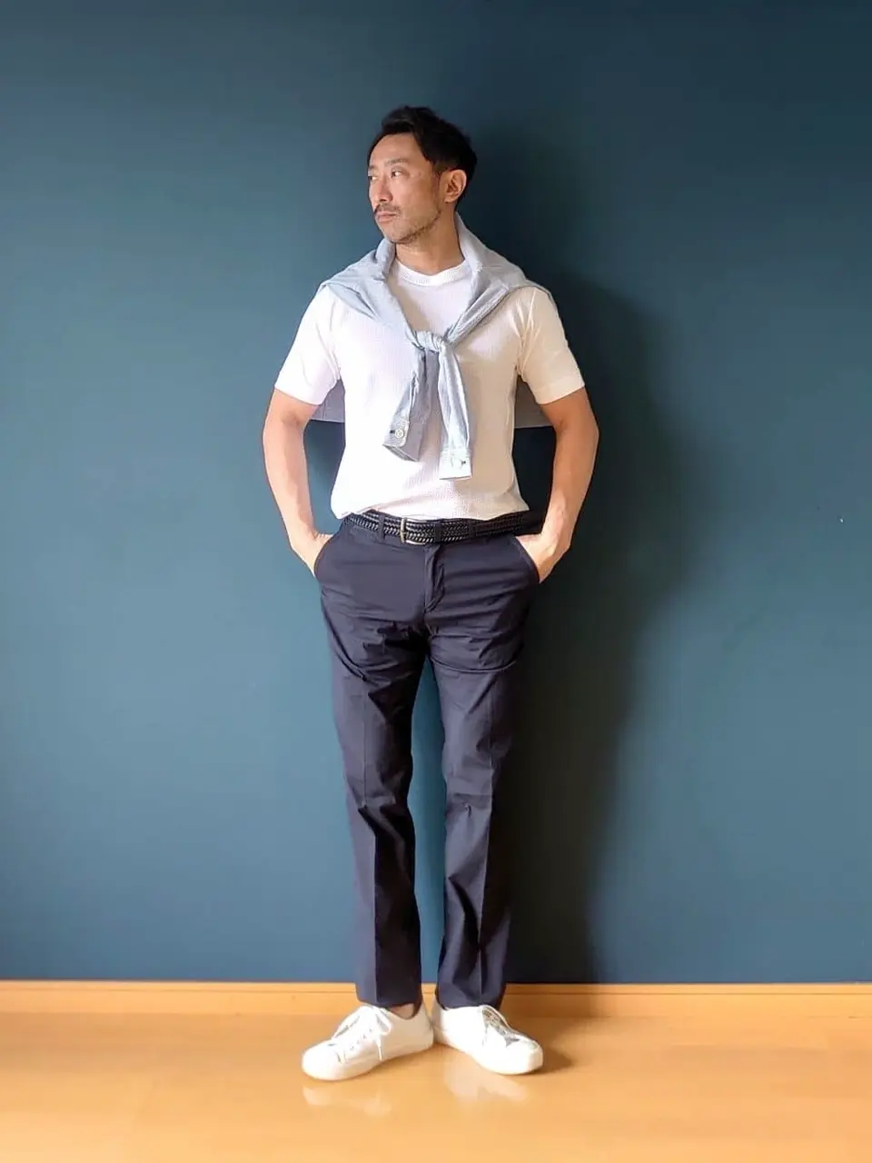 JOSEPH ABBOUD 安東 コーディネート画像