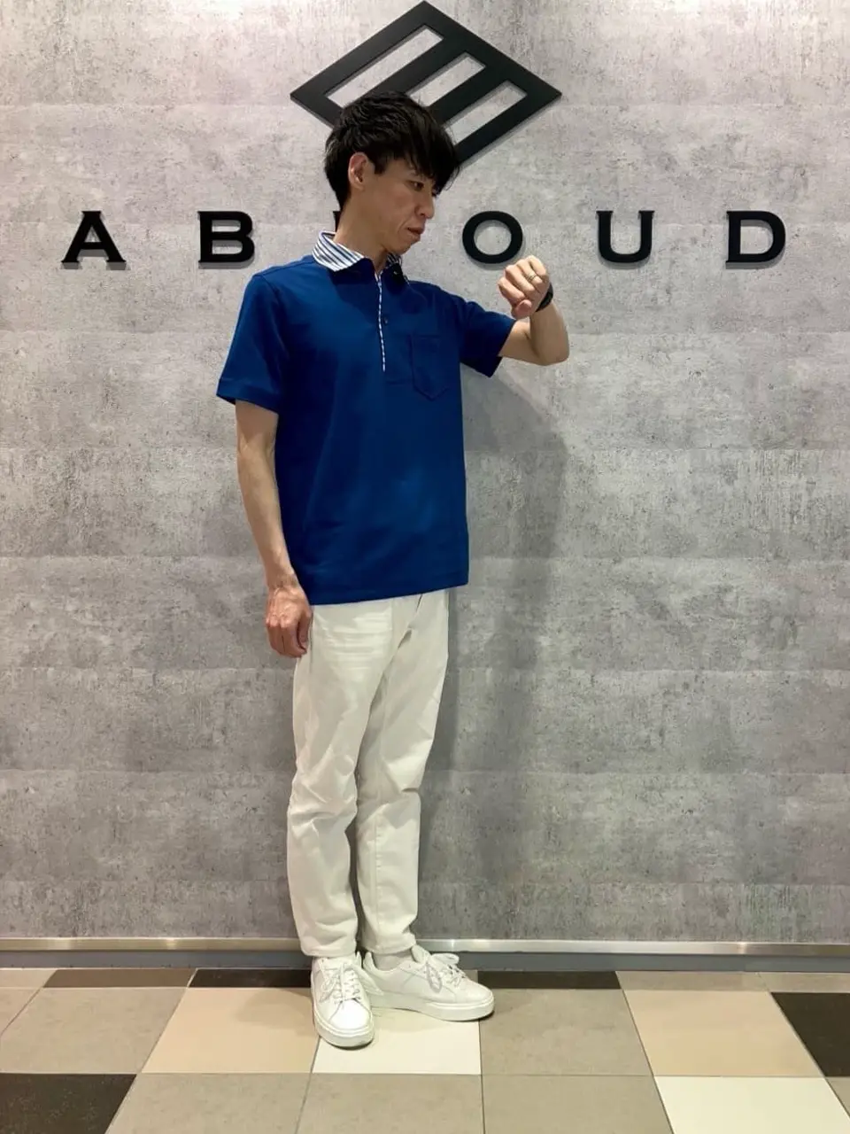 JOSEPH ABBOUD 足立 コーディネート画像