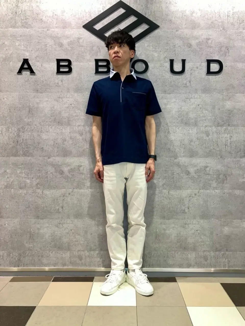 JOSEPH ABBOUD 足立 コーディネート画像