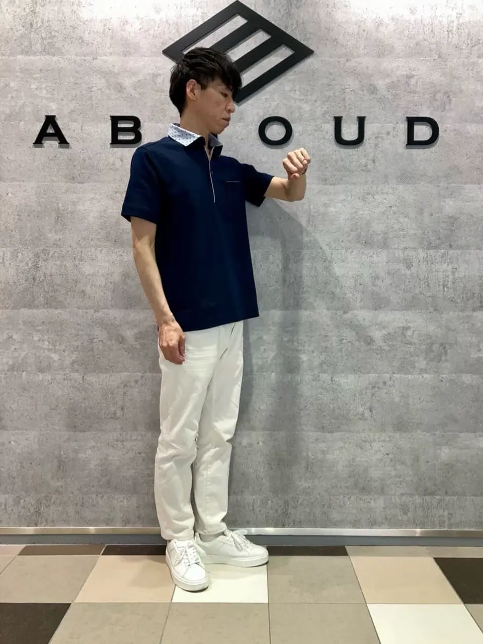 JOSEPH ABBOUD 足立 コーディネート画像