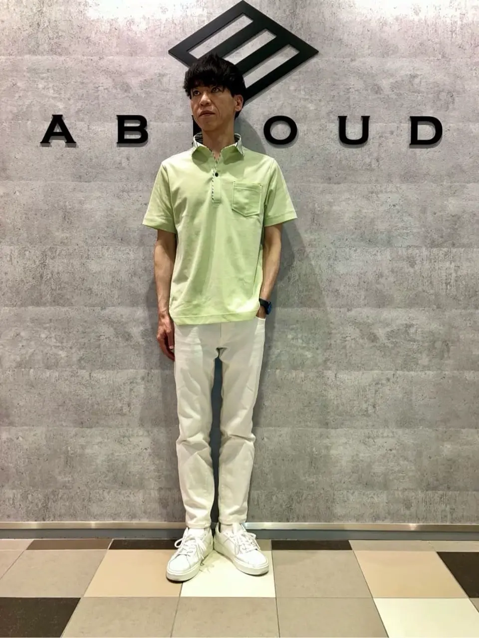 JOSEPH ABBOUD 足立 コーディネート画像