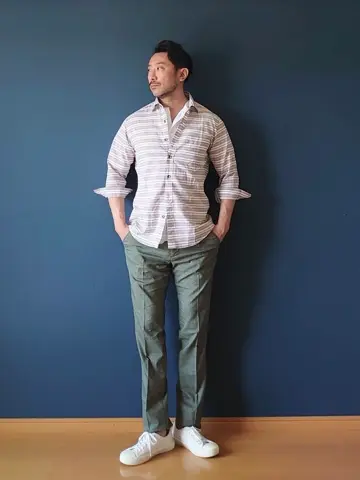 JOSEPH ABBOUD 安東 コーディネート画像