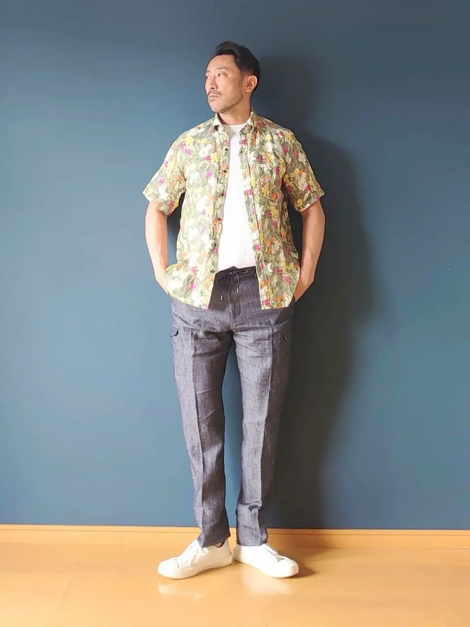 JOSEPH ABBOUD 安東 コーディネート画像