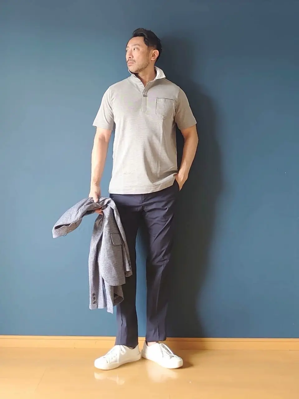 JOSEPH ABBOUD 安東 コーディネート画像