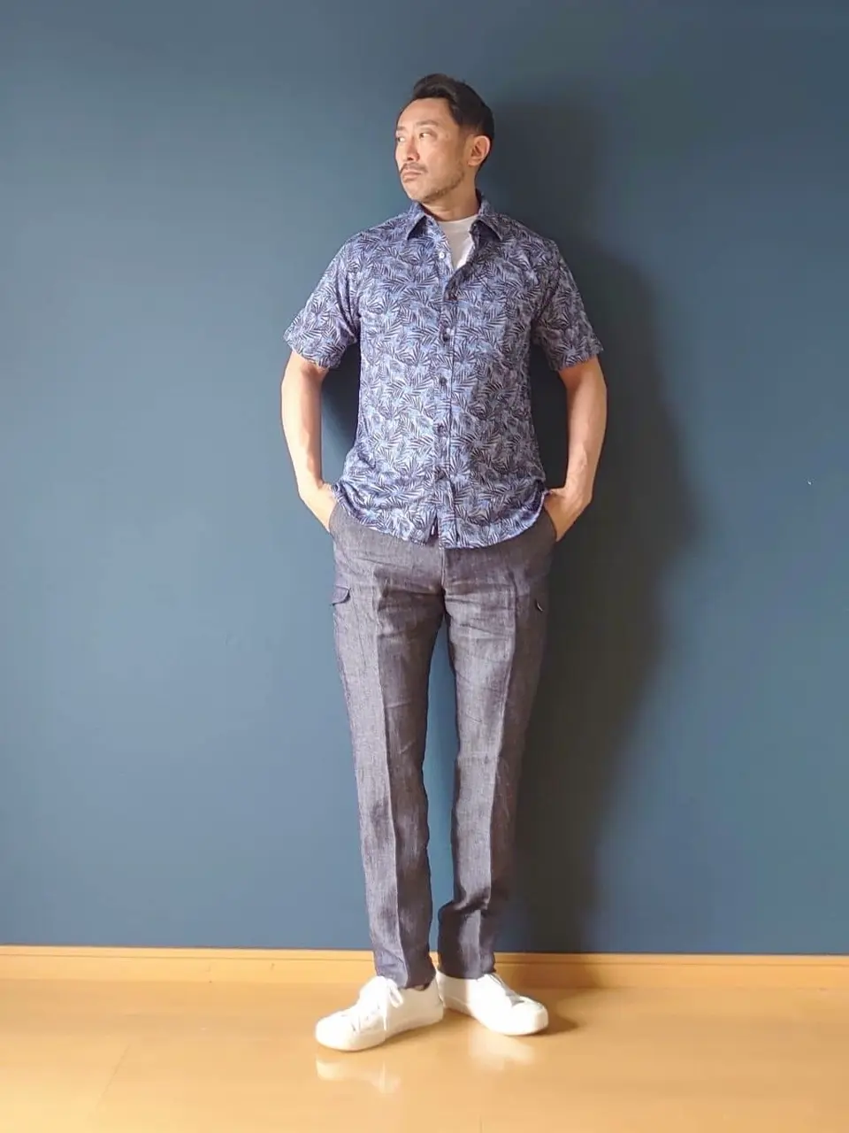 JOSEPH ABBOUD 安東 コーディネート画像