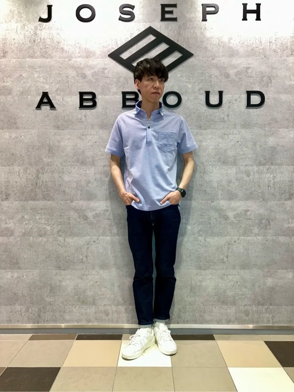 JOSEPH ABBOUD 足立 コーディネート画像