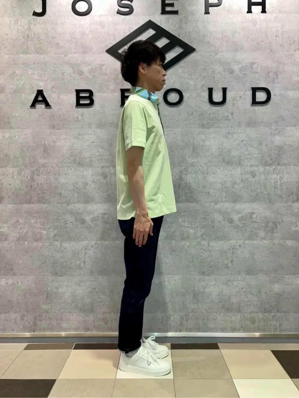 JOSEPH ABBOUD 足立 コーディネート画像