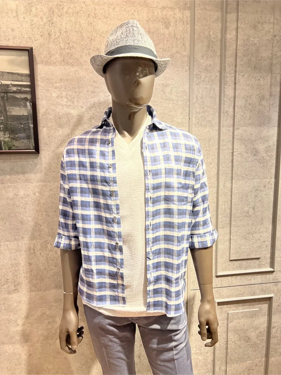 JOSEPH ABBOUD 上條 コーディネート画像