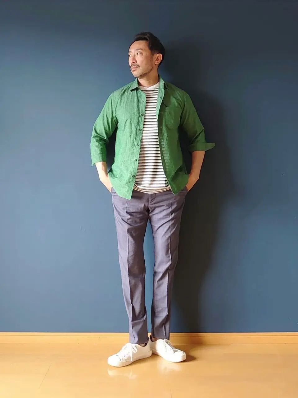 JOSEPH ABBOUD 安東 コーディネート画像