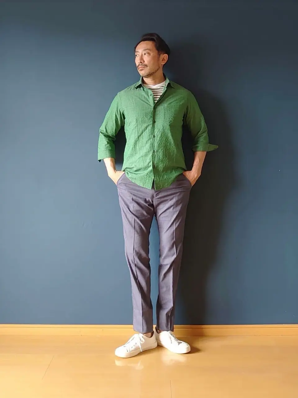 JOSEPH ABBOUD 安東 コーディネート画像