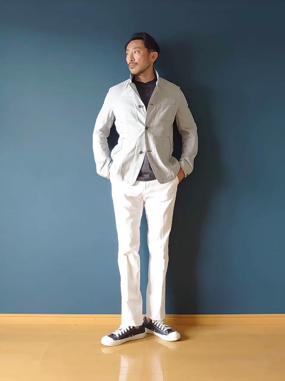 JOSEPH ABBOUD 安東 コーディネート画像