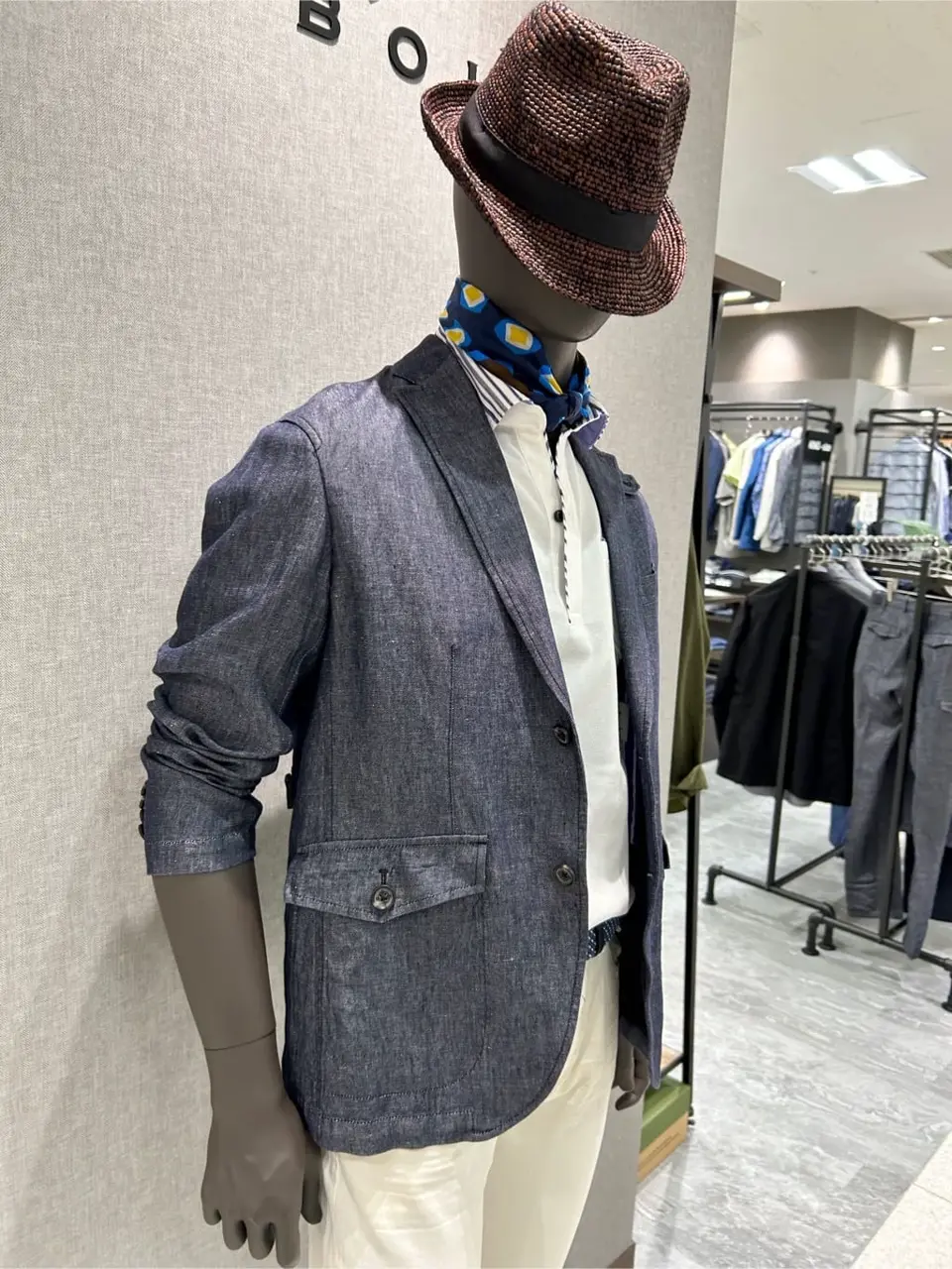 JOSEPH ABBOUD 上田 コーディネート画像