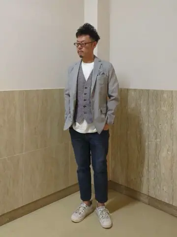 JOSEPH ABBOUD 橋場 コーディネート画像