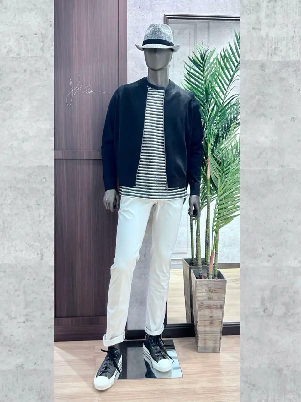 JOSEPH ABBOUD 二澤 コーディネート画像