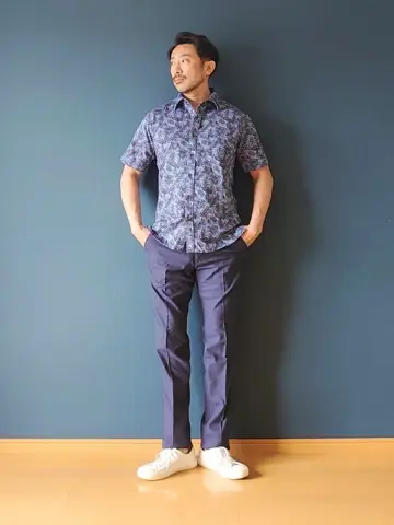 JOSEPH ABBOUD 安東 コーディネート画像