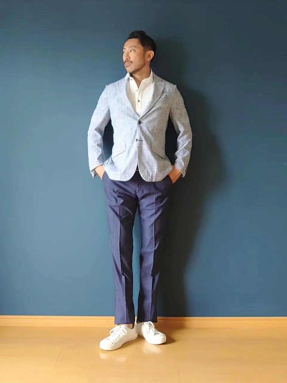 JOSEPH ABBOUD 安東 コーディネート画像