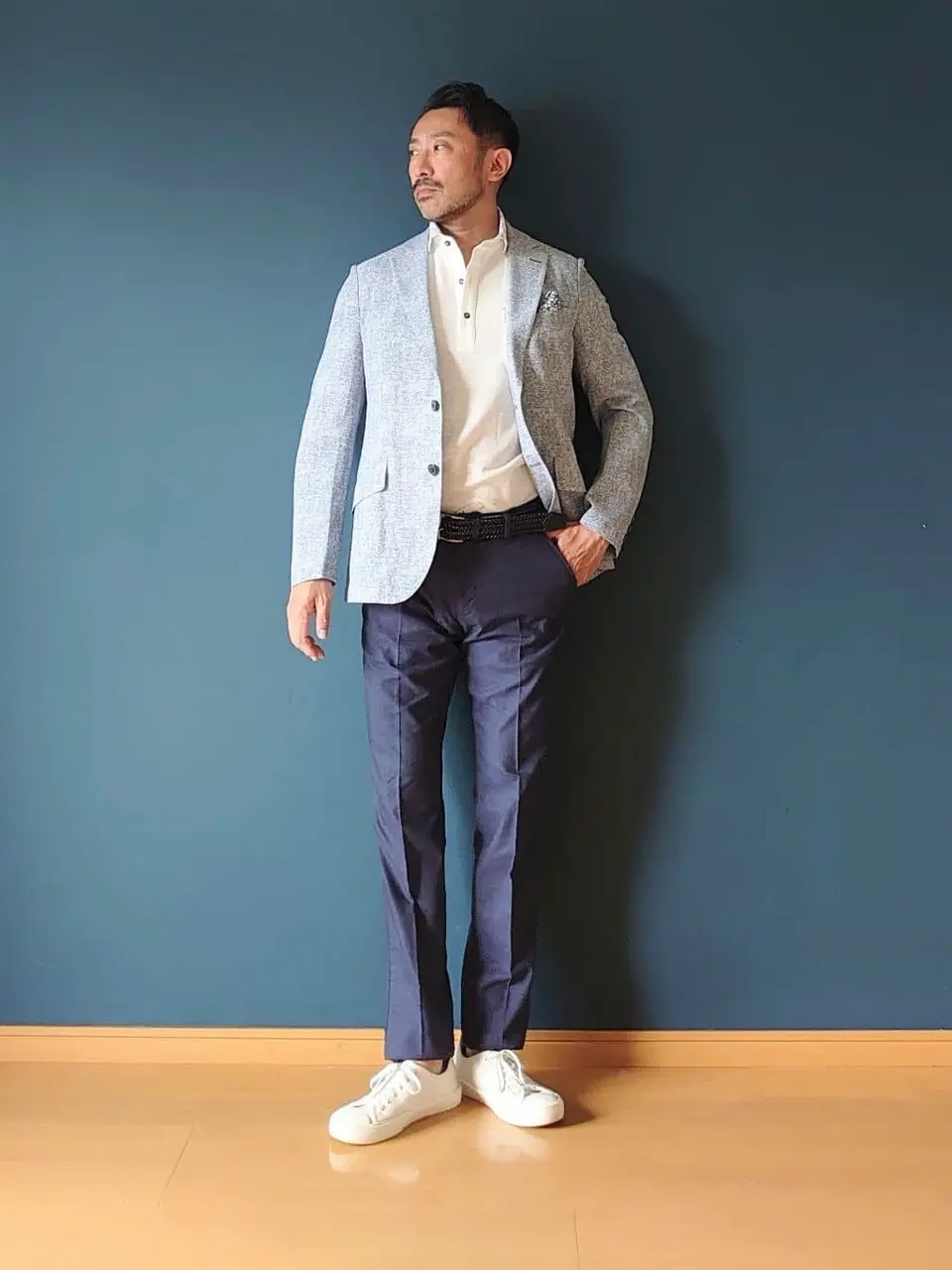 JOSEPH ABBOUD 安東 コーディネート画像