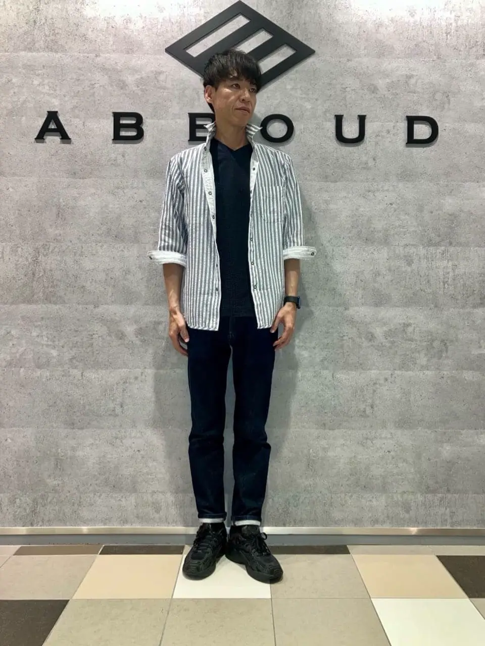 JOSEPH ABBOUD 足立 コーディネート画像