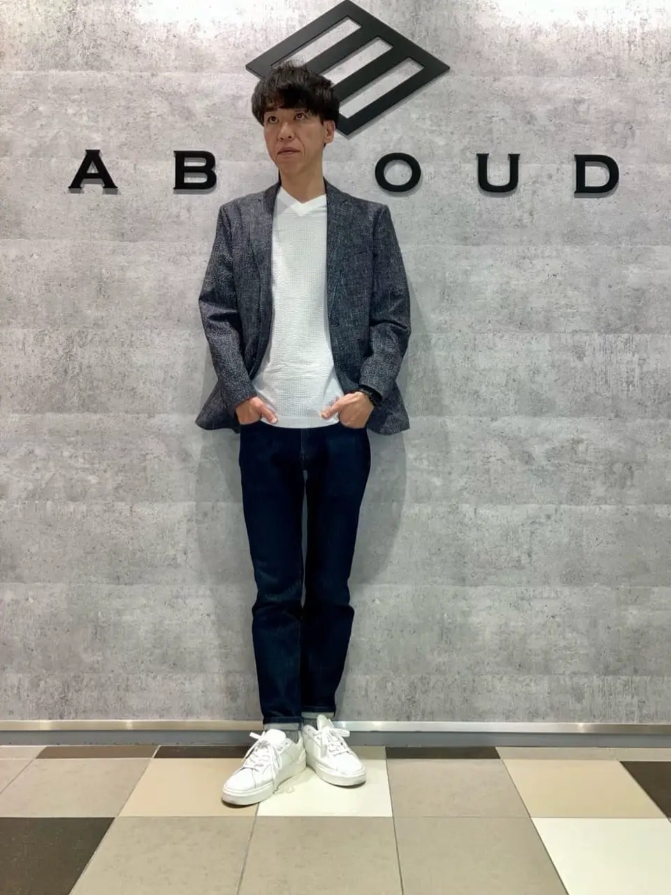 JOSEPH ABBOUD 足立 コーディネート画像