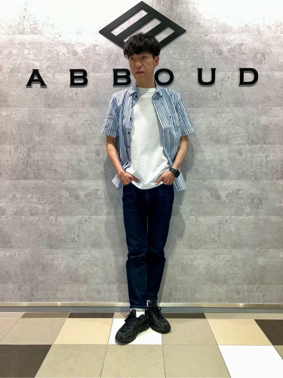 JOSEPH ABBOUD 足立 コーディネート画像