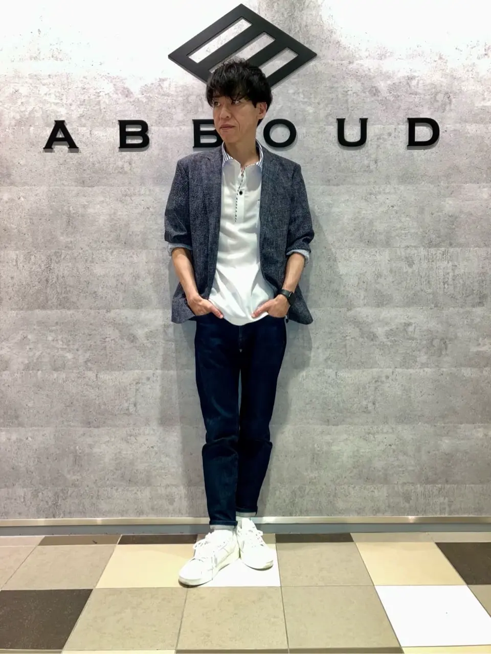 JOSEPH ABBOUD 足立 コーディネート画像