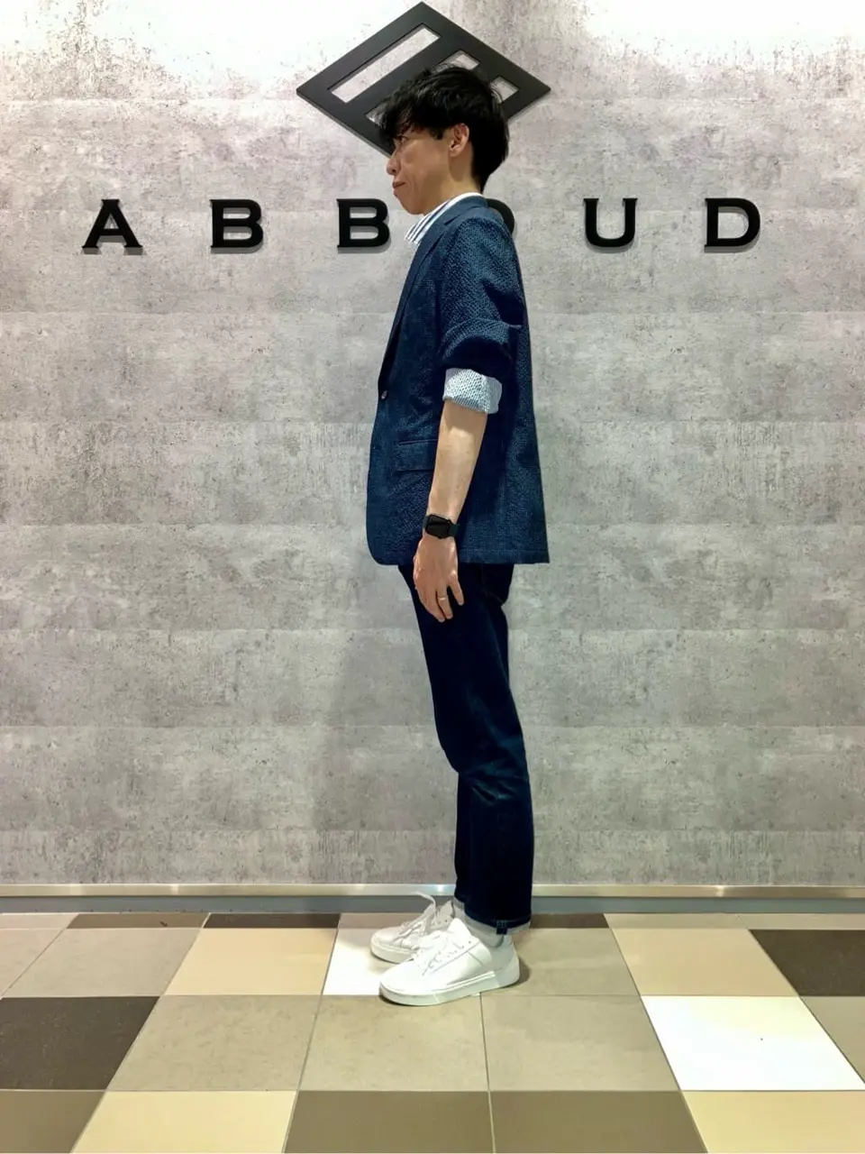 JOSEPH ABBOUD 足立 コーディネート画像