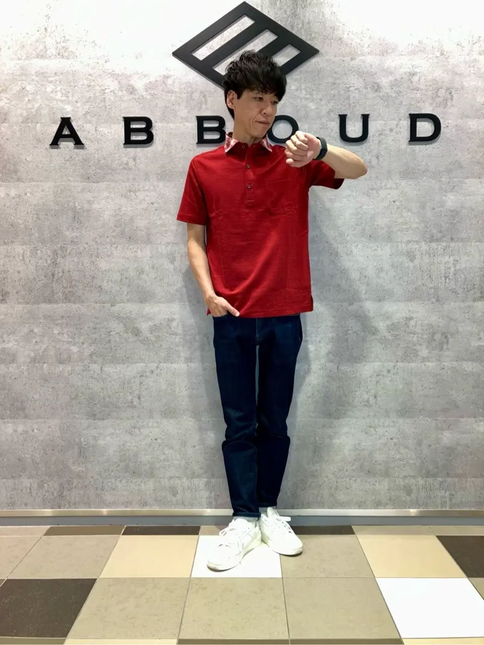 JOSEPH ABBOUD 足立 コーディネート画像