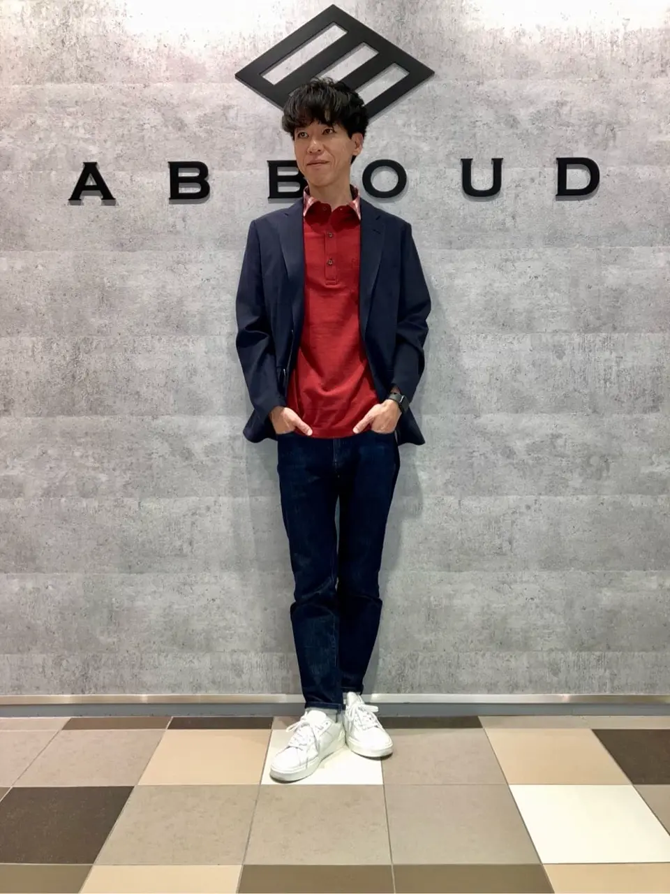 JOSEPH ABBOUD 足立 コーディネート画像