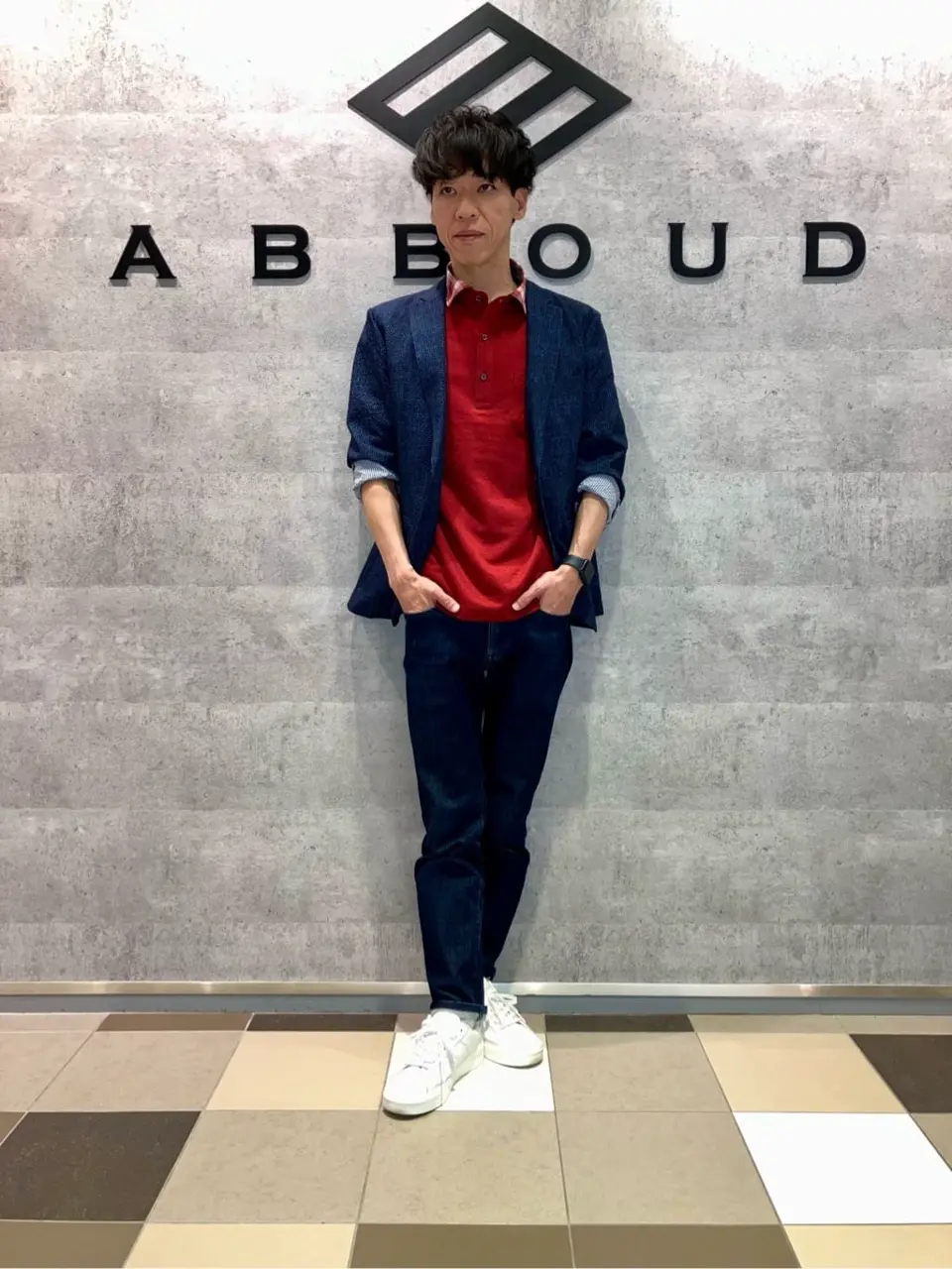 JOSEPH ABBOUD 足立 コーディネート画像