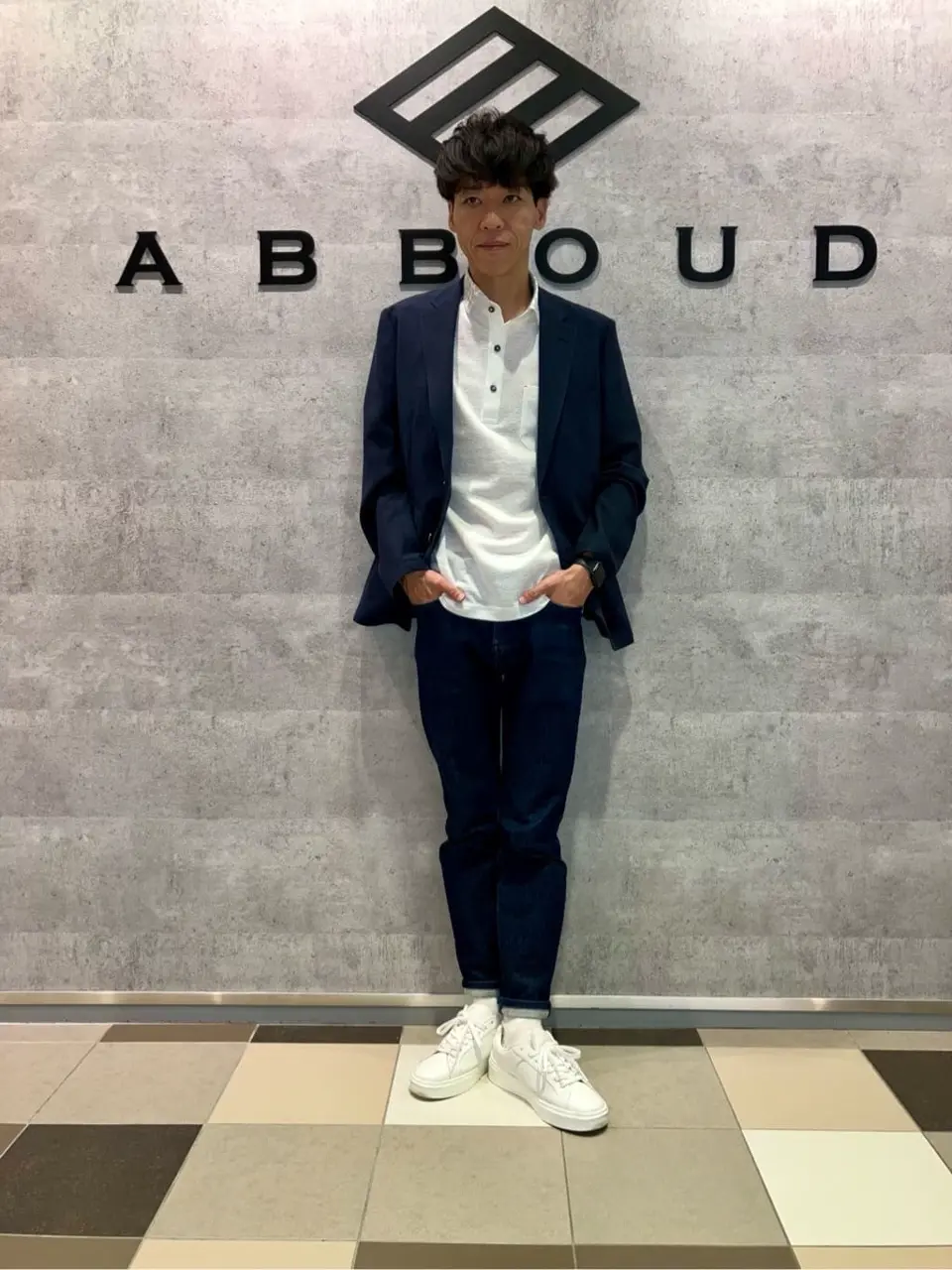 JOSEPH ABBOUD 足立 コーディネート画像