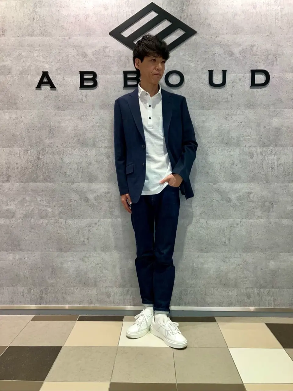 JOSEPH ABBOUD 足立 コーディネート画像