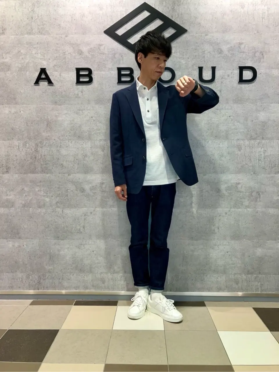 JOSEPH ABBOUD 足立 コーディネート画像