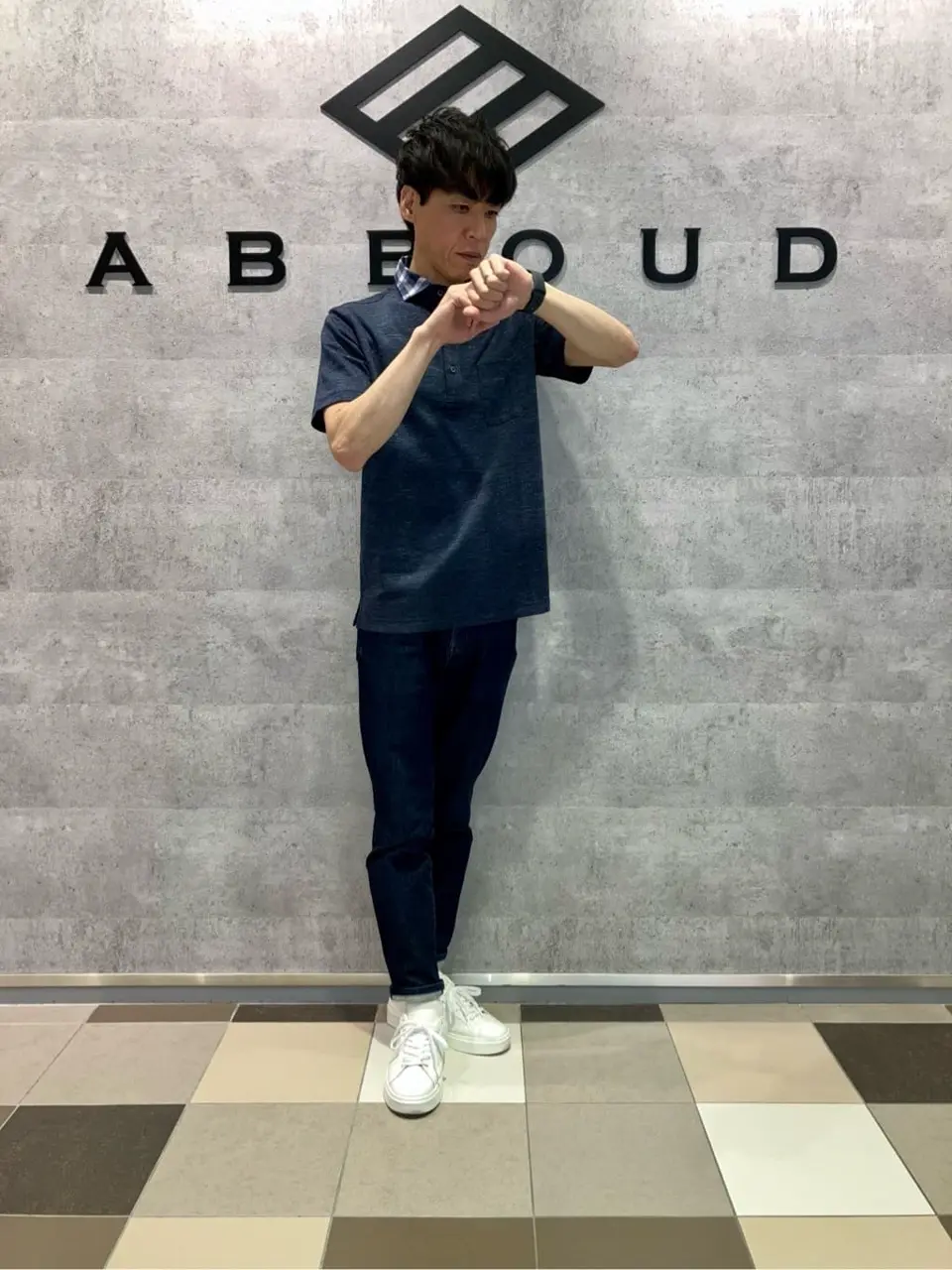 JOSEPH ABBOUD 足立 コーディネート画像