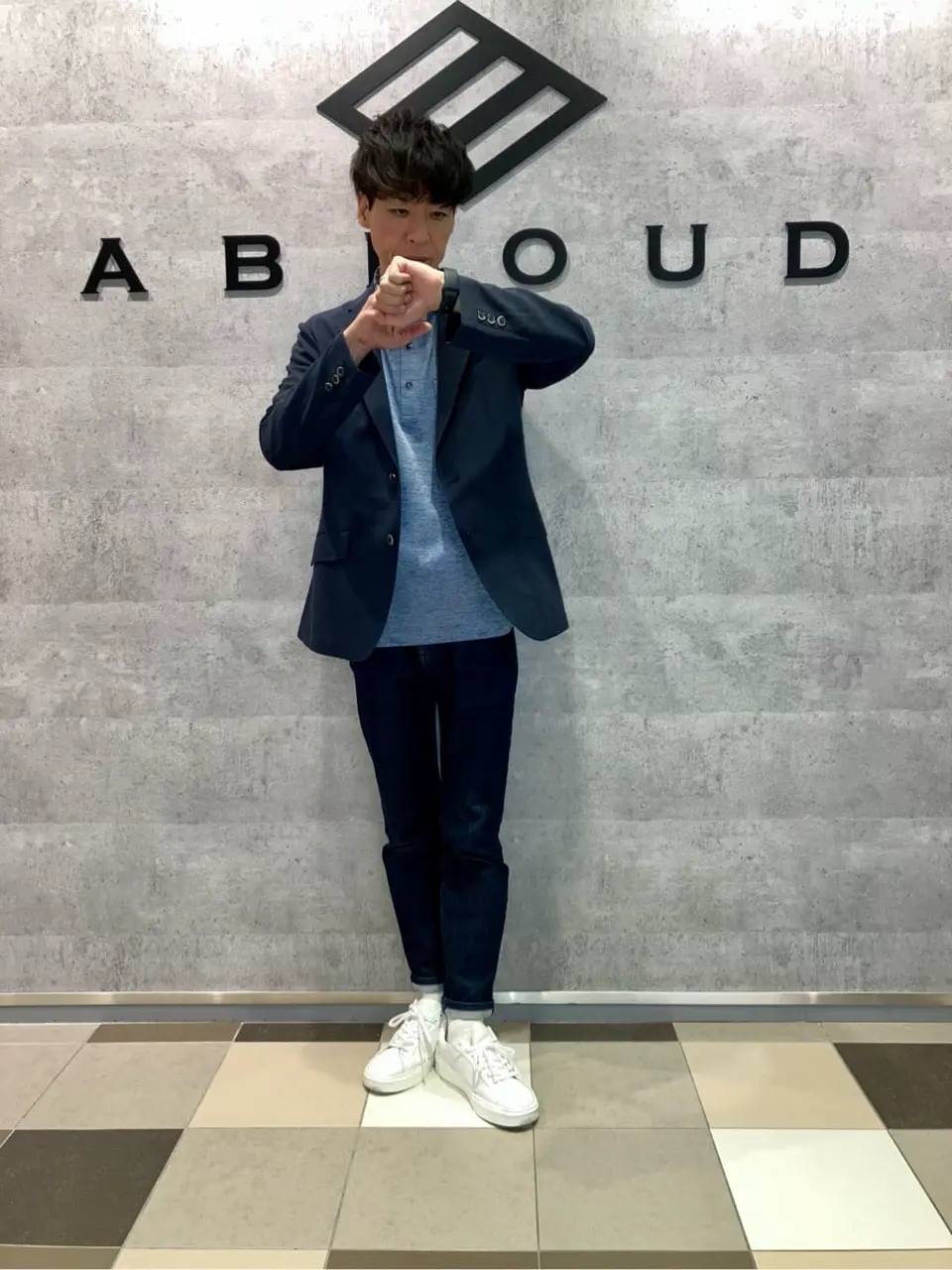 JOSEPH ABBOUD 足立 コーディネート画像