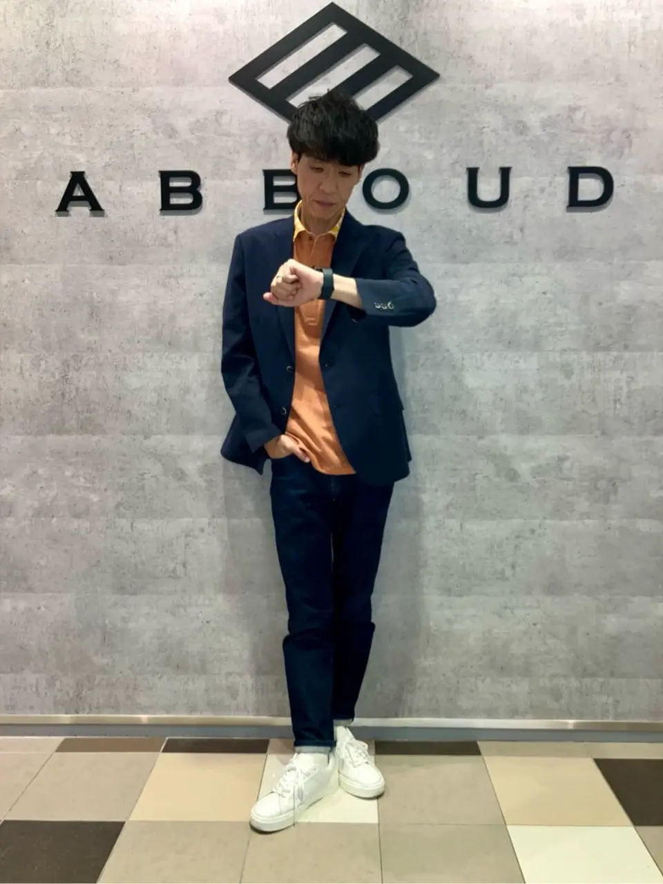 JOSEPH ABBOUD 足立 コーディネート画像