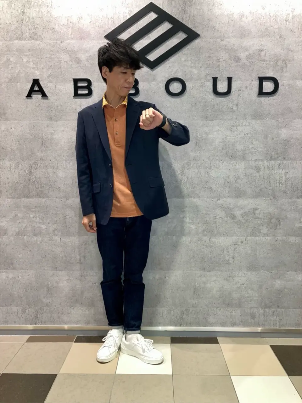 JOSEPH ABBOUD 足立 コーディネート画像