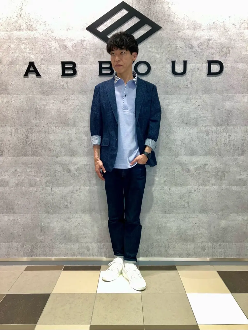 JOSEPH ABBOUD 足立 コーディネート画像