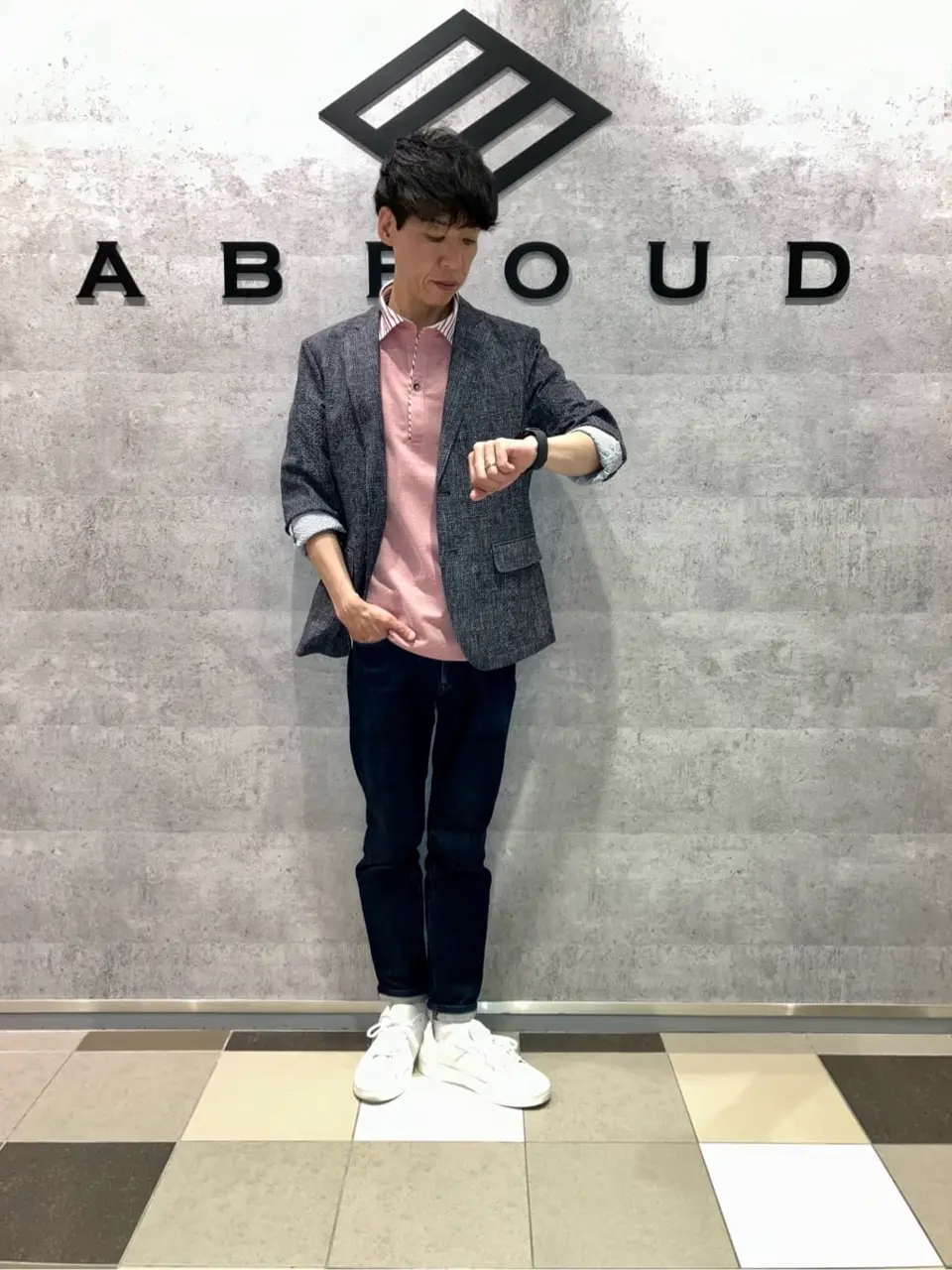 JOSEPH ABBOUD 足立 コーディネート画像