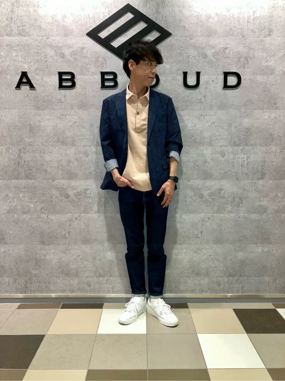 JOSEPH ABBOUD 足立 コーディネート画像