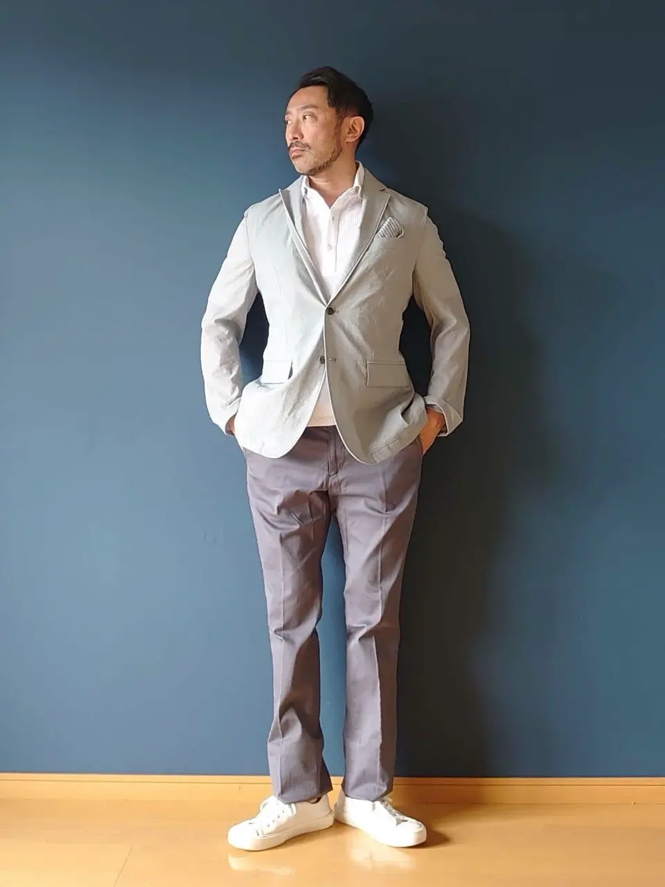 JOSEPH ABBOUD 安東 コーディネート画像