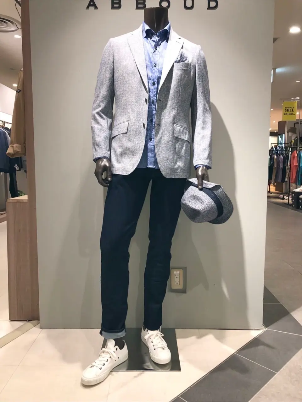 JOSEPH ABBOUD 川田 コーディネート画像