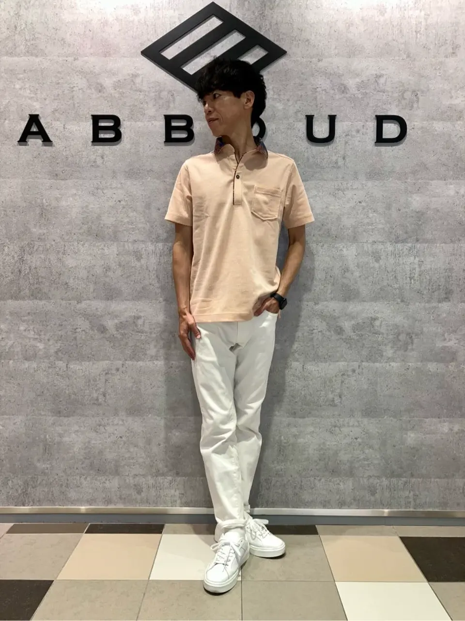 JOSEPH ABBOUD 足立 コーディネート画像