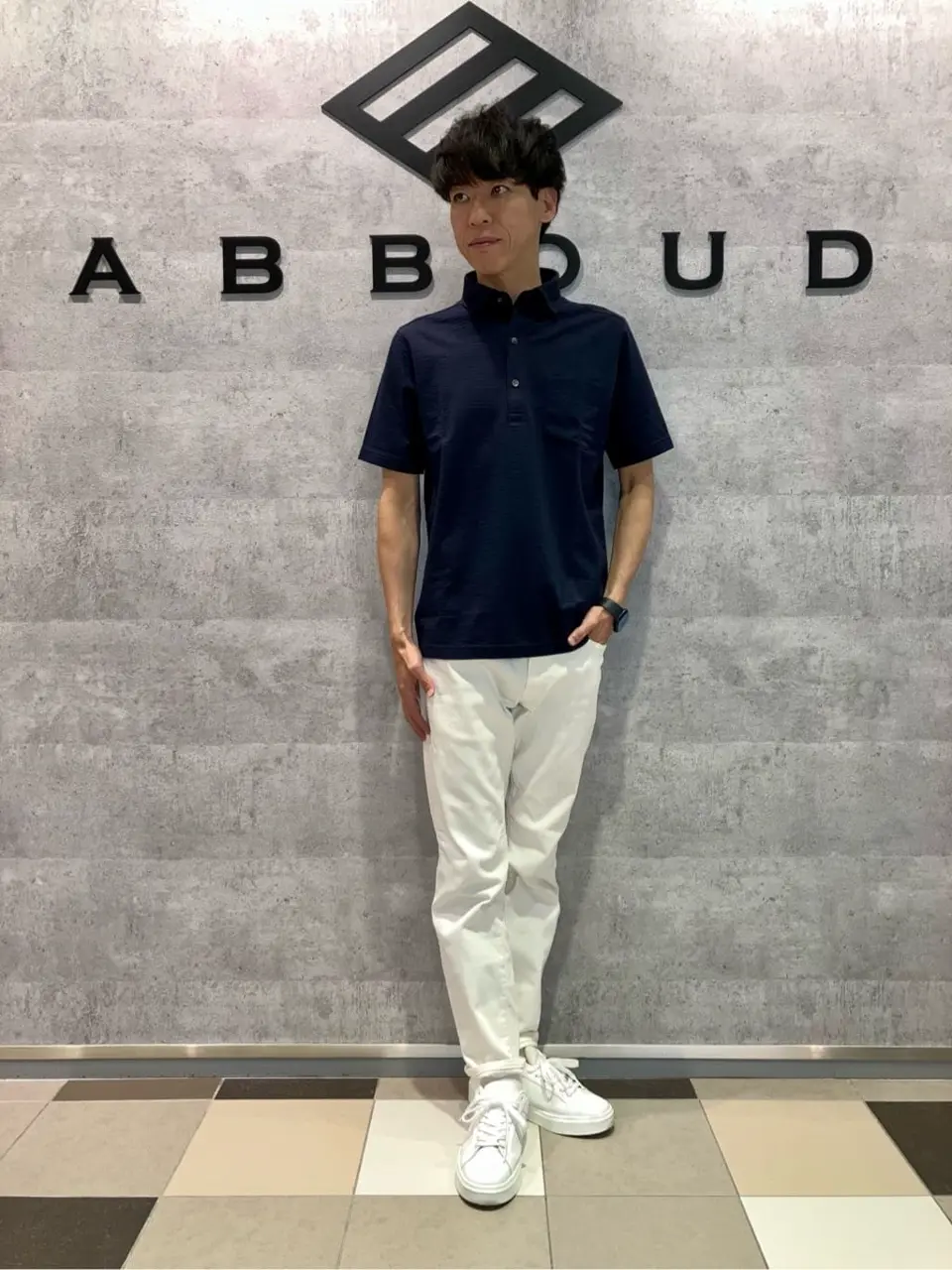 JOSEPH ABBOUD 足立 コーディネート画像