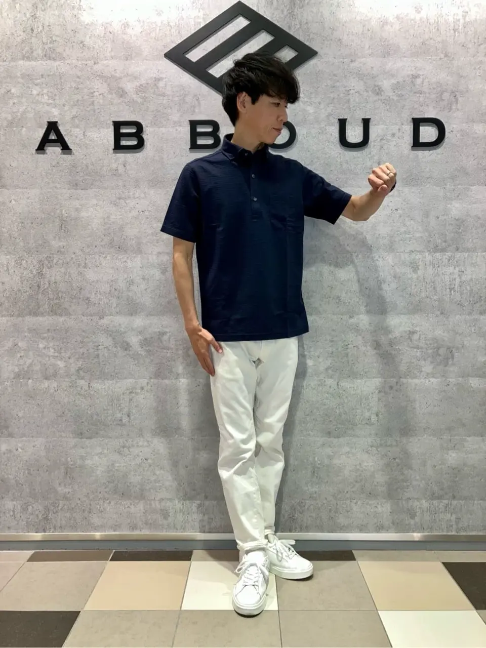 JOSEPH ABBOUD 足立 コーディネート画像