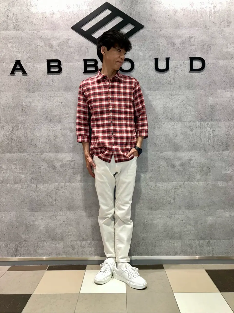 JOSEPH ABBOUD 足立 コーディネート画像