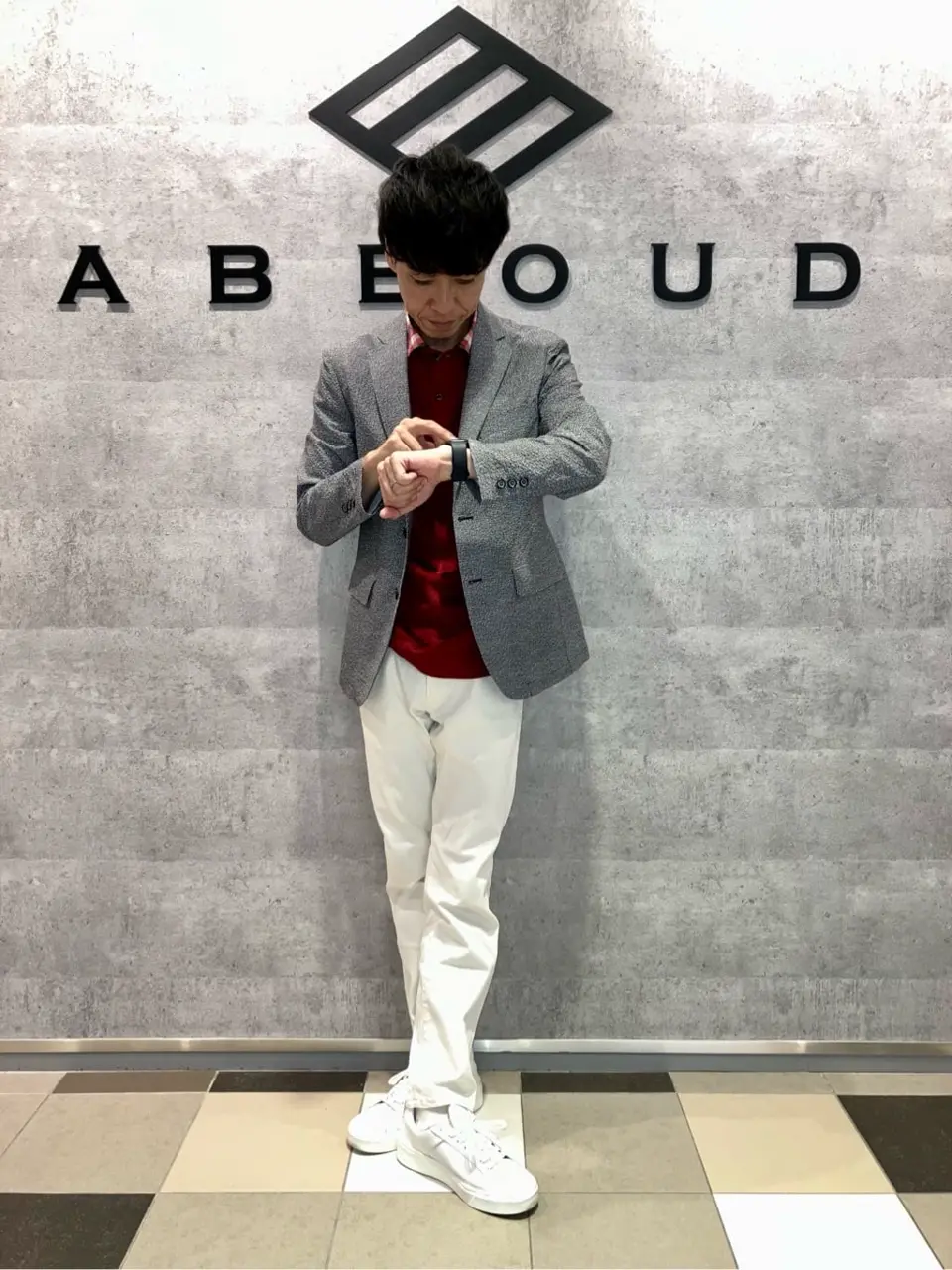 JOSEPH ABBOUD 足立 コーディネート画像