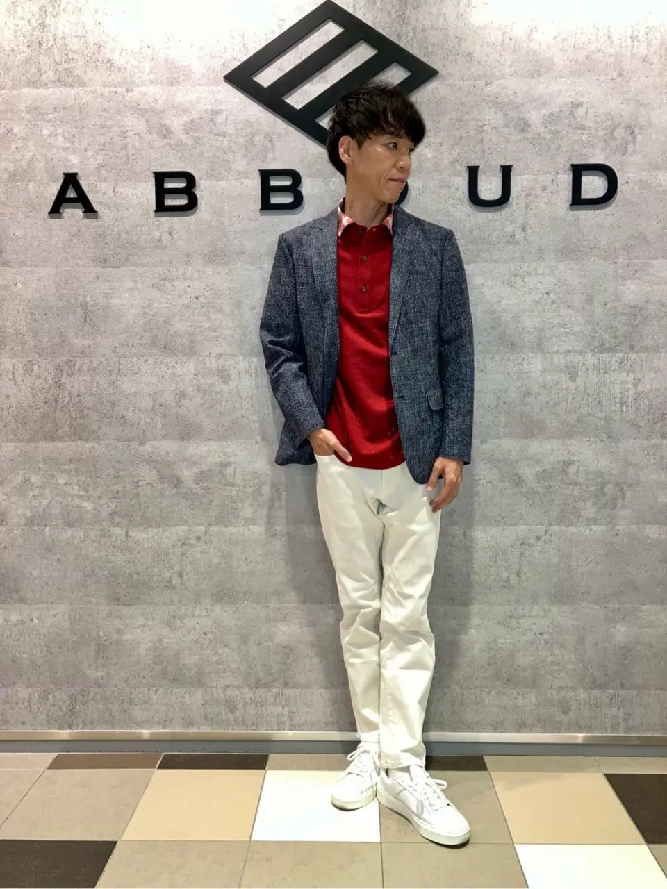 JOSEPH ABBOUD 足立 コーディネート画像