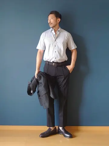 JOSEPH ABBOUD 安東 コーディネート画像