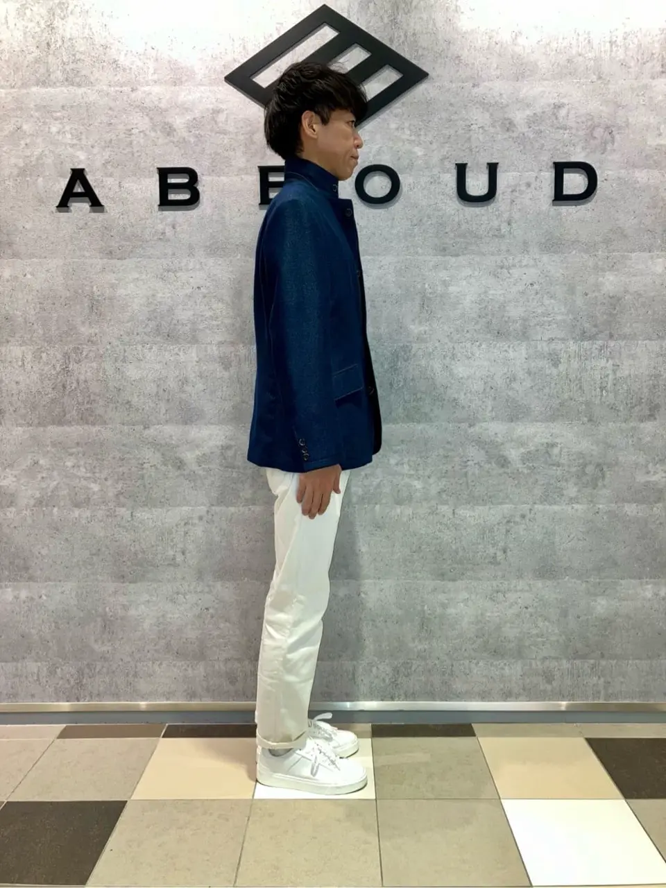 JOSEPH ABBOUD 足立 コーディネート画像