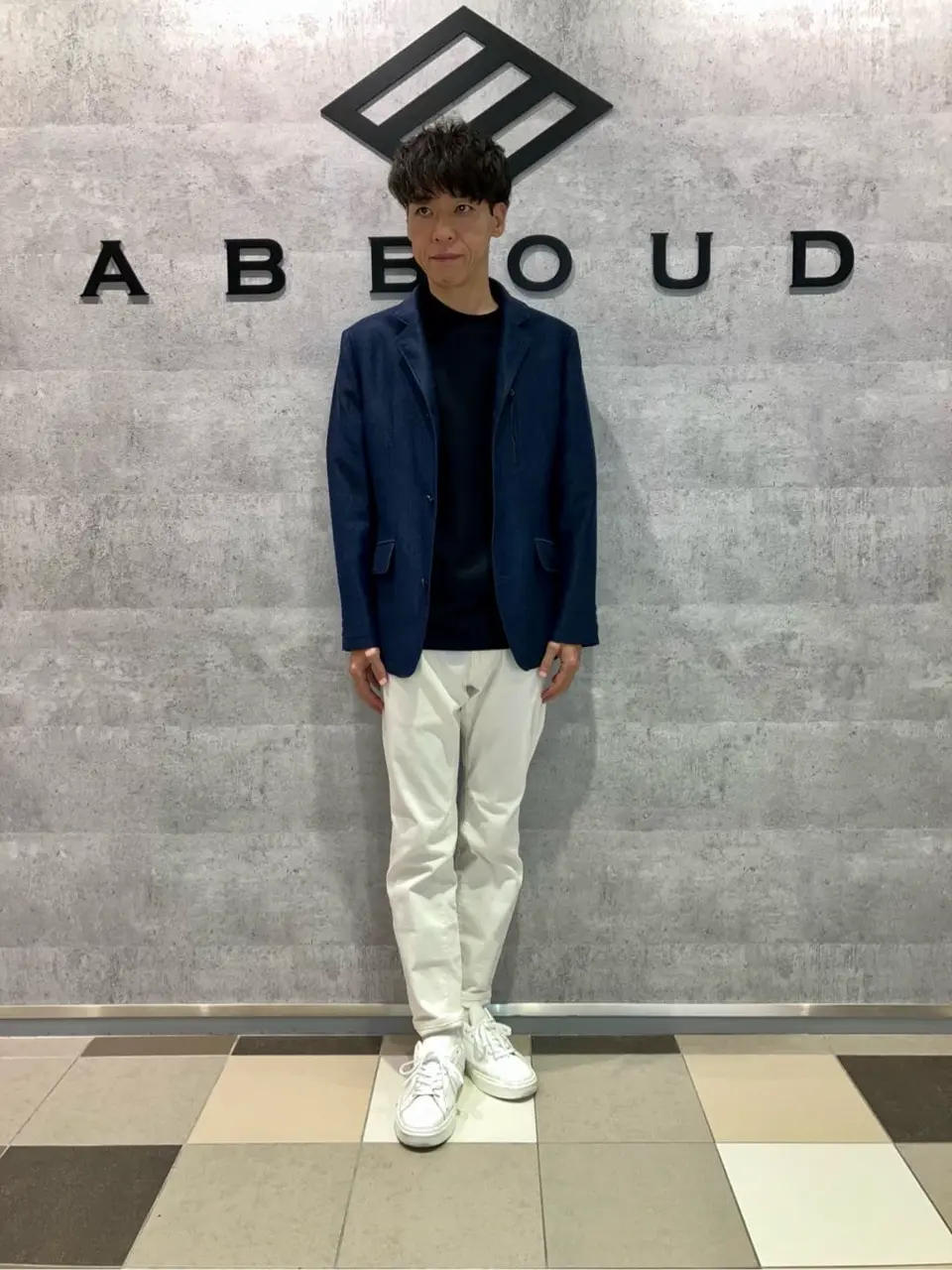 JOSEPH ABBOUD 足立 コーディネート画像